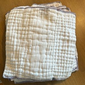 9 Diaper Rite cloth diapers. 12”x12”. Excellent condition!